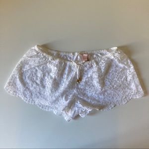 VICTORIAS SECRET LACE SHORTS